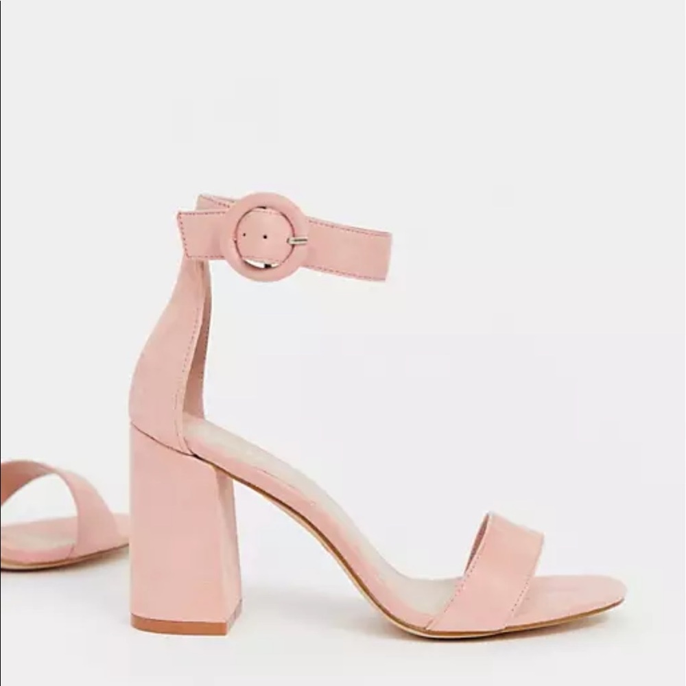 COPY - RAID wide fit blush heels